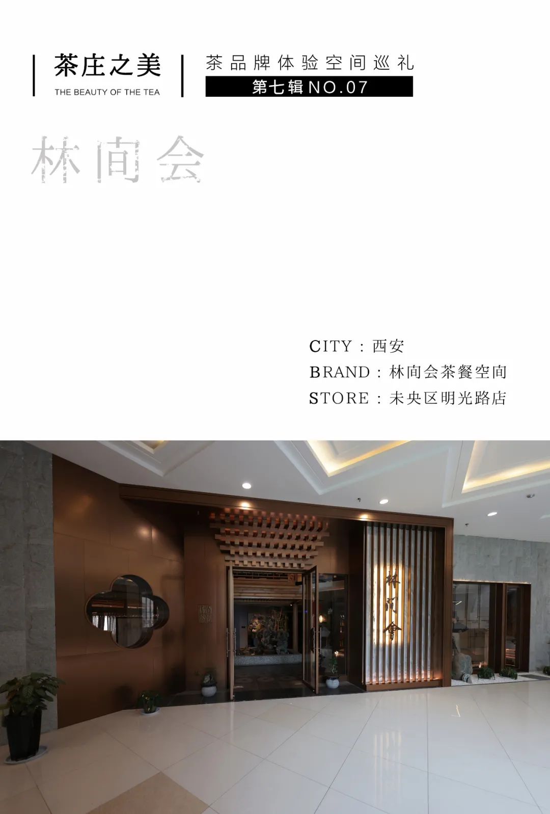 茶品牌體驗(yàn)空間巡禮第七輯 | 林間會，中國式「森」系插圖